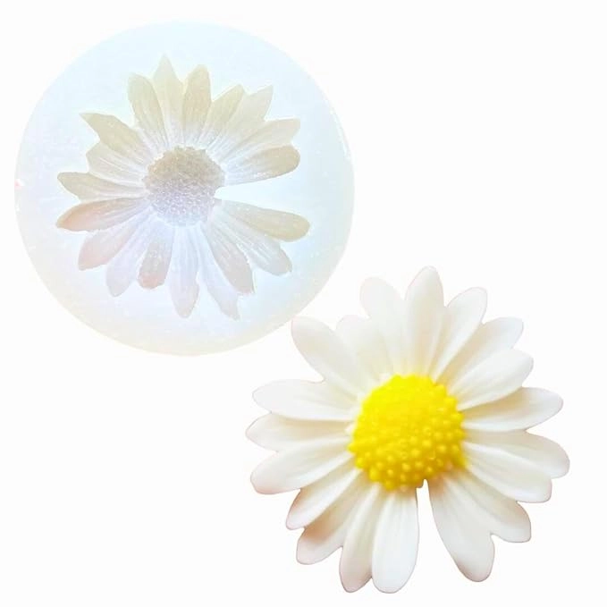 قالب سیلیکونی رزین گل بابونه
