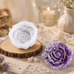قالب سیلیکونی رزین گل شقایق